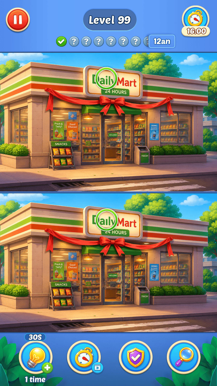 Spot the Difference gameplay